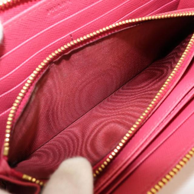 中古良品PRADA プラダ 長財布ラウンドファスナー ジップアラウンド長 