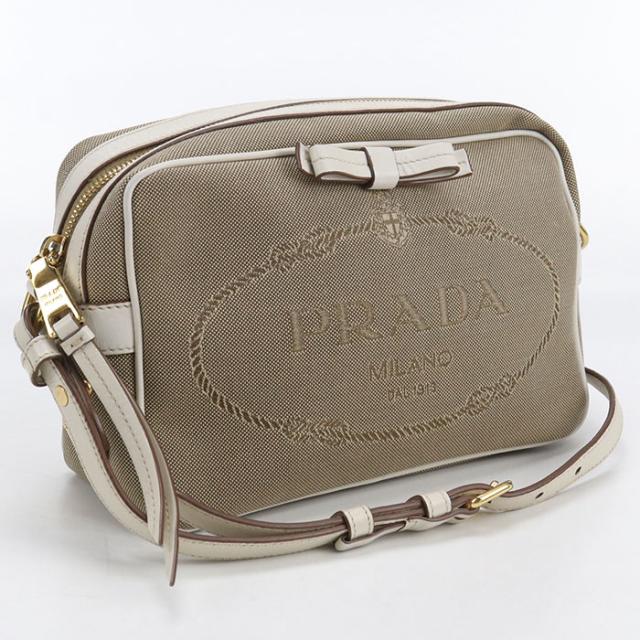 中古良品PRADA プラダ 斜め掛け ショルダーバッグ 1BH089 ロゴ 中古良品PRADA プラダ 斜め掛け ショルダーバッグ 1BH089 ロゴ