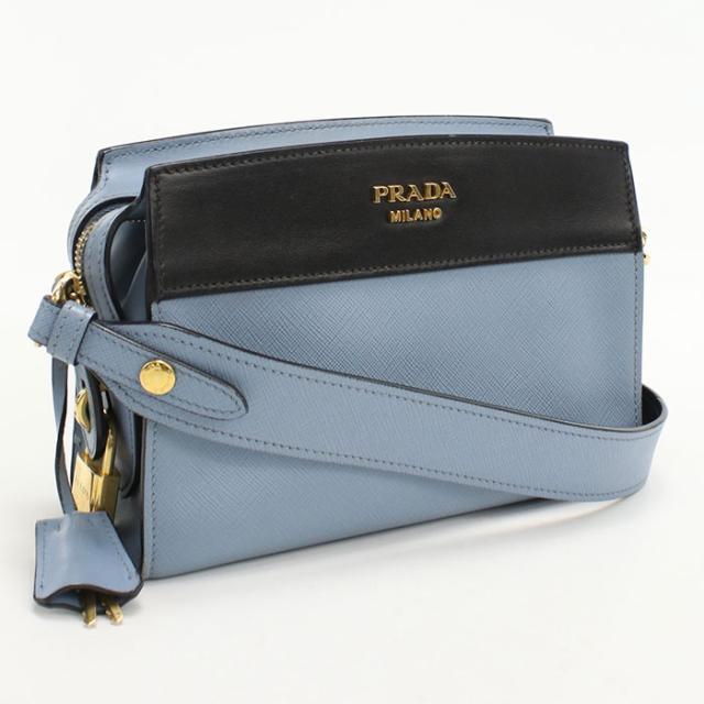 中古良品PRADA プラダ ショルダーバッグ レディース ブルー 【公式通販】