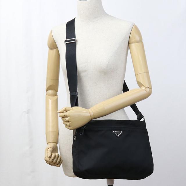 中古良品PRADA プラダ 斜め掛け ショルダーバッグ 1BC421 レディース 
