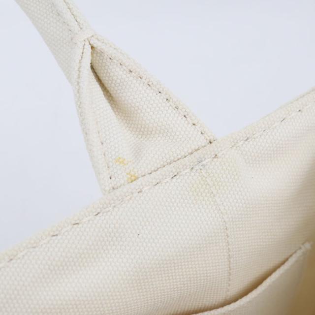 中古良品PRADA プラダ トートバッグ 1BG439 2WAY カナパ レディース ホワイト_4