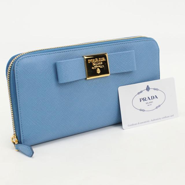 プラダ 長財布 サフィアーノ ラウンドジップ PRADA プラダ PRADA