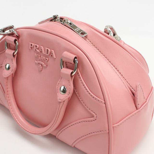 PRADA ボストンバッグ 1BB071 【ランク：S】 中古美品PRADA プラダ ボストンバッグ 1BB071 2WAYボウリング