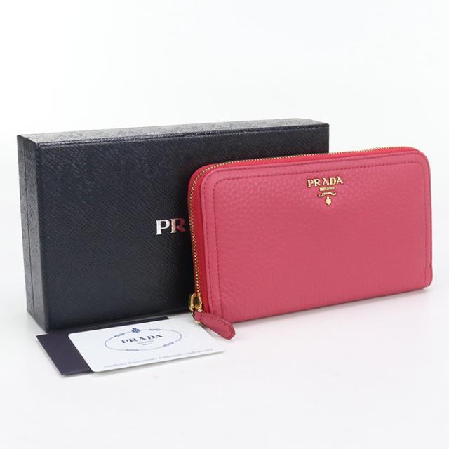 ✨未使用に近い✨ PRADA 長財布 サフィアーノレザー バイカラー 定期