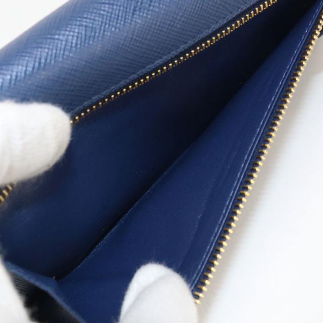 中古良品PRADA プラダ 長財布ニ折小銭入付き 1MH132 QME F0016
