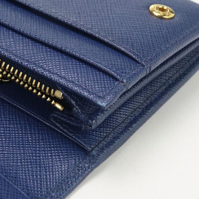 中古良品PRADA プラダ 長財布ニ折小銭入付き 1MH132 QME F0016