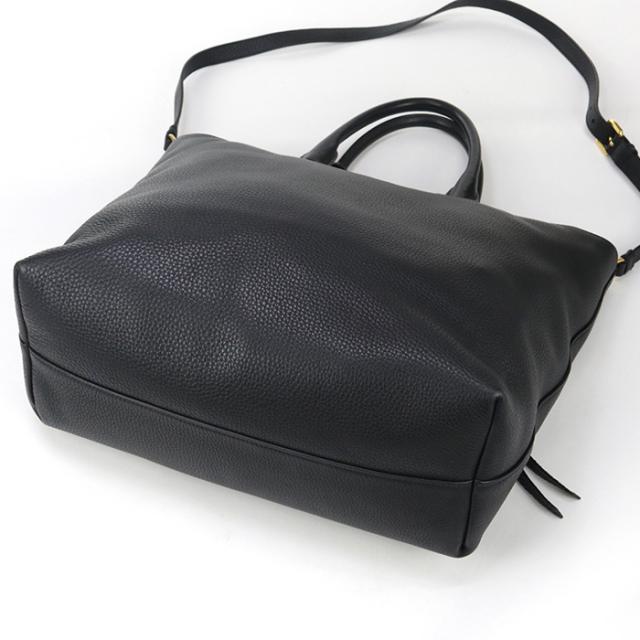 PRADA プラダ ナイロン 2WAYトート ショルダー付き 黒 中古PRADA
