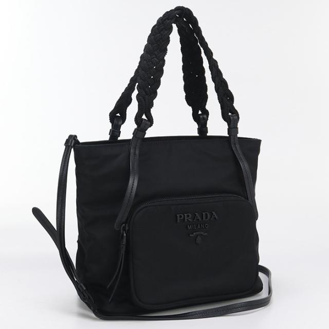 中古美品PRADA プラダ トートバッグ 2WAY メンズ ブラック 中古美品PRADA プラダ トートバッグ 2WAY メンズ ブラック