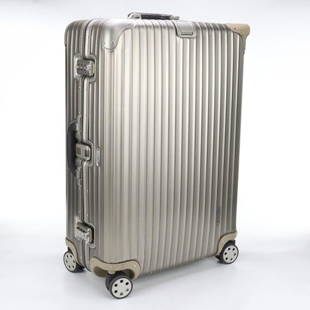 中古良品RIMOWA リモワ キャリーケース 945.70 トパーズ ユニセックス ゴールド