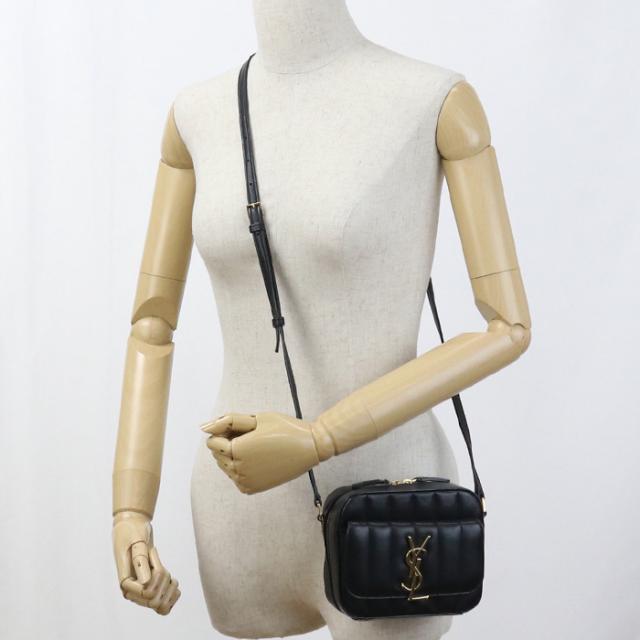 中古良品SAINT LAURENT サンローラン 斜め掛け ショルダーバッグ