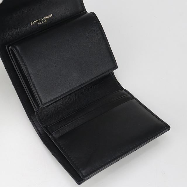 中古美品SAINT LAURENT サンローラン 三折財布 692061 マルチ  