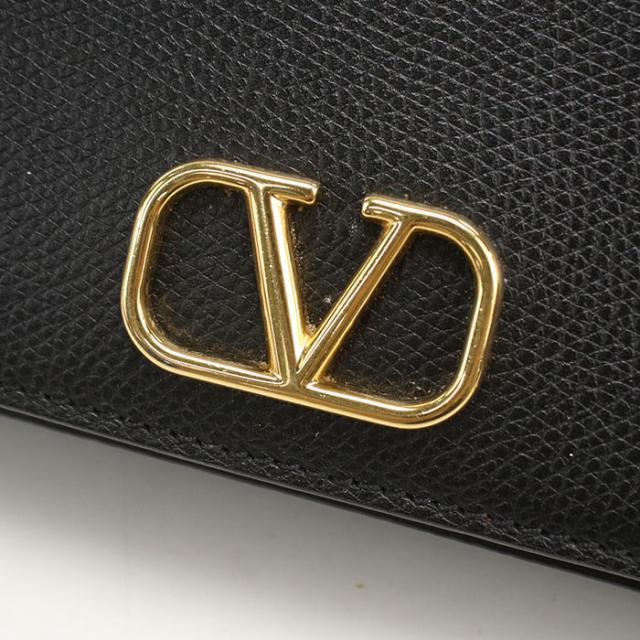 中古良品Valentino ヴァレンチノ 斜め掛け ショルダーバッグ 2W2P0Y63SNP チェーン レディース ブラック