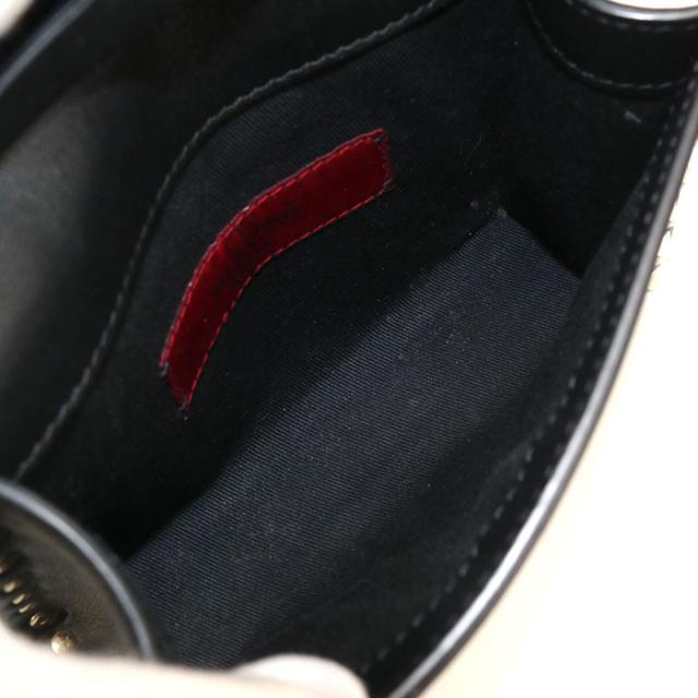 中古良品Valentino ヴァレンチノ 斜め掛け ショルダーバッグ ロックスタッズ レディース ブラック_2