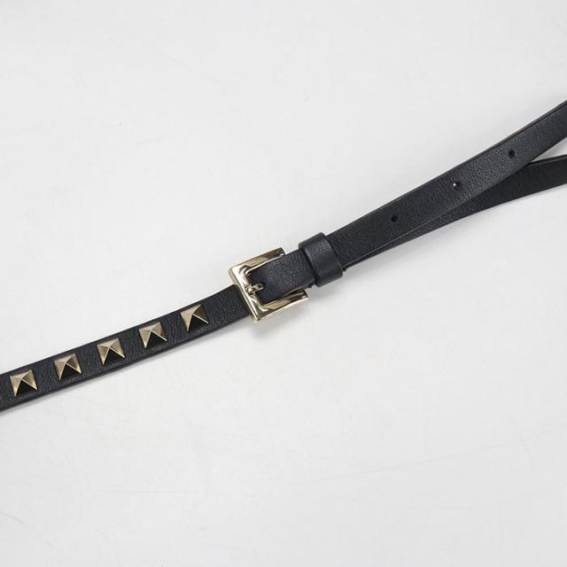 中古良品Valentino ヴァレンチノ 斜め掛け ショルダーバッグ ロックスタッズ レディース ブラック_6