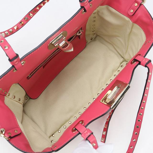 中古良品Valentino ヴァレンチノ トートバッグ 2WAY ロックスタッズ