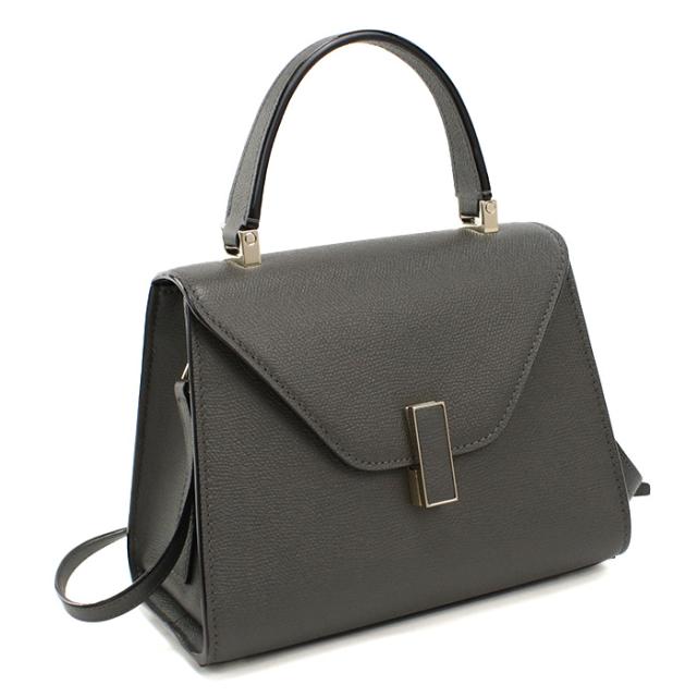 Valextra ヴァレクストラ ハンドバッグ V5E36 028 00FL レディース グレー