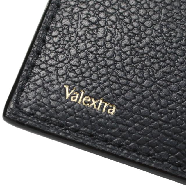 【新品】ヴァレクストラ VALEXTRA 三折財布小銭入付き V8L26　028　000N ブラック wallet-01 mini-01_1