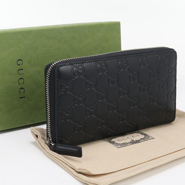 中古美品GUCCI グッチ 長財布ラウンドファスナー 779833 ジップ