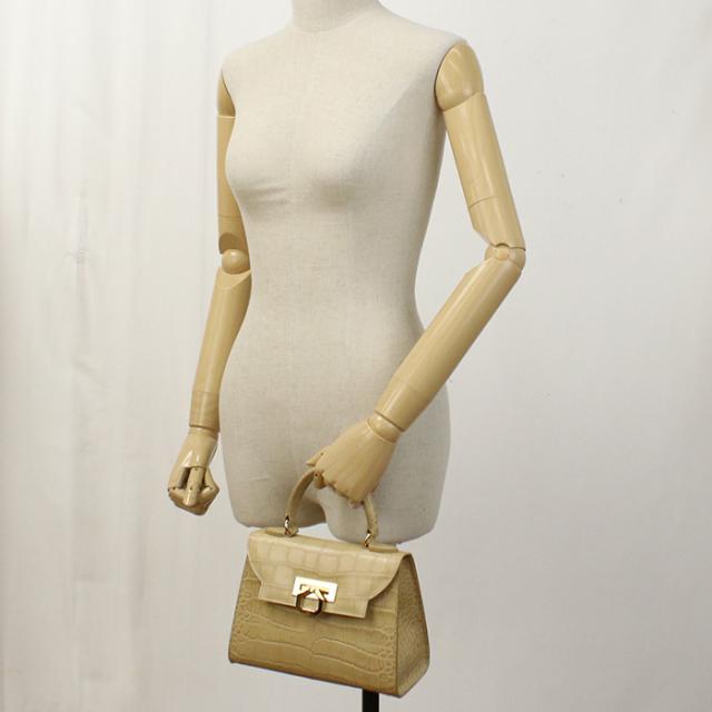 CARBOTTI カルボッティ ハンドバッグ 445 2WAY レディース ベージュ_6