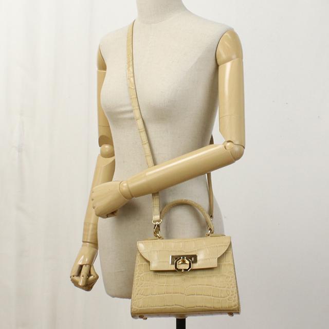 CARBOTTI カルボッティ ハンドバッグ 445 2WAY レディース ベージュ_7