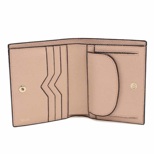 Valextra ヴァレクストラ 折り畳み財布 二つ折り 小銭入れ付き Valextra VALEXTRA ヴァレクストラ Bi-Fold Wallet 二つ折り財布