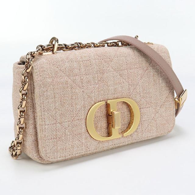 中古良品Dior ディオール ショルダー バッグ スモール ディオール カロ レディース ピンクの通販は 124,990円