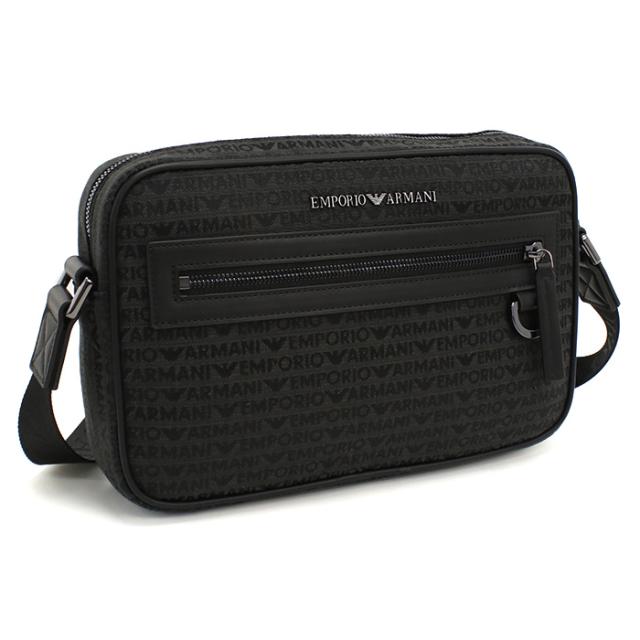 Emporio Armani エンポリオ・アルマーニ 斜め掛け ショルダーバッグ EM001210 AF13823 U8168 メンズ グレー