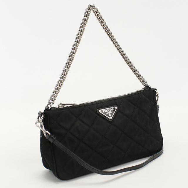 PRADA キルティング ショルダーバッグ ブラック プラダ 黒 PRADA