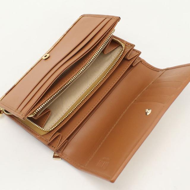 PRIMA CLASSE プリマクラッセ 二つ折り財布 小銭入付き W025 6000 0010 レディース ベージュ_2