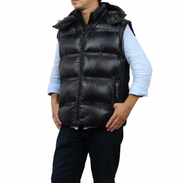 モンクレール MONCLER Ｍ ベスト ダウンベスト HAROLD GILET 09H1A51710 C0624 999 ブラック 黒 ダウン downbest メンズ bos-10 outer-