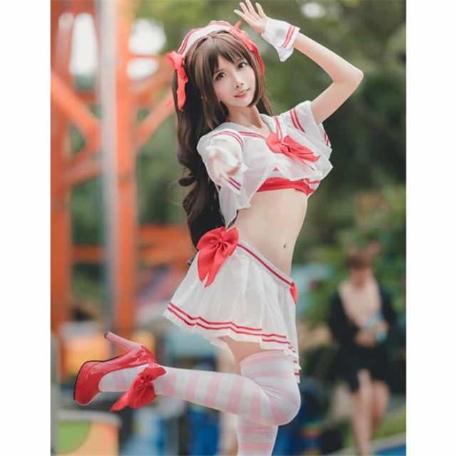 アイドルマスターシンデレラガールズ 島村卯月 水着 コスプレ コスプレ衣装 コスチューム 安い 通販 仮装の通販はau Pay マーケット Yolili Au Pay マーケット店