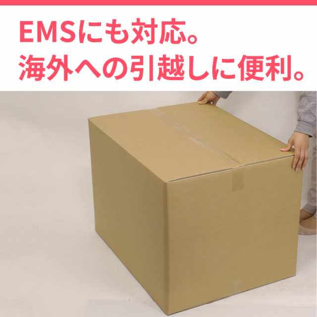 国内正規総代理店アイテム ダンボール 段ボール箱 宅配 130 サイズ EMS 国際小包B 5枚 0178