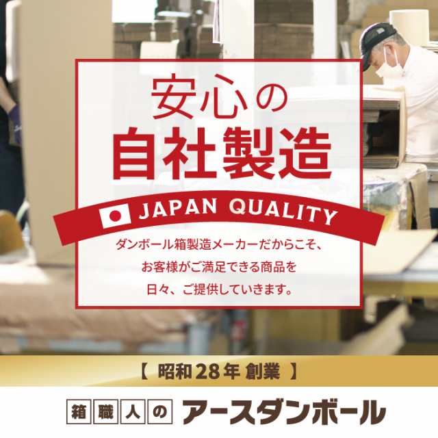 アースダンボール ダンボール 160サイズ 5枚セット 立方体 1辺520mm 段ボール 160 引越し 引っ越し ID0331 - 4