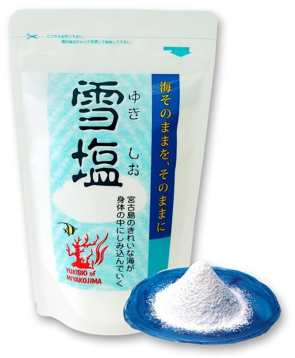 雪塩 パウダータイプ 120g 18個セット 宮古島の海水100％ さらさら微粒 粉末タイプ 調味料 海塩_1