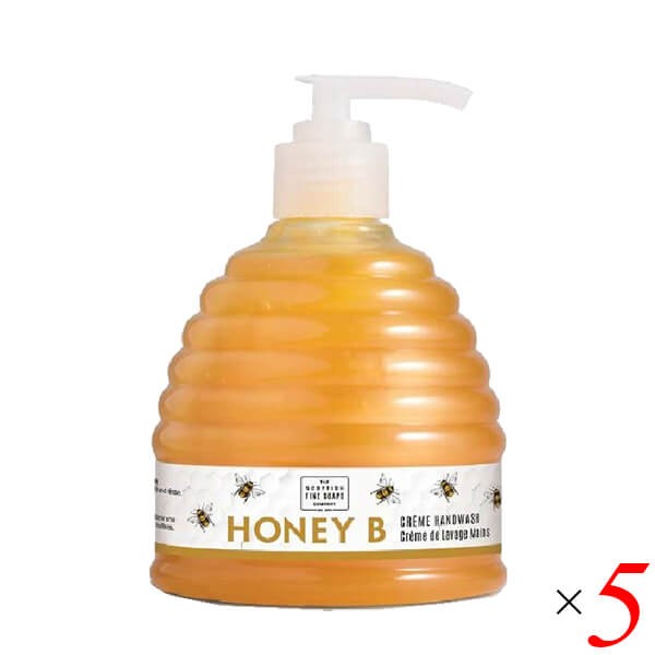 Scottish Fine Soaps ハニービー HONEY B ハンド＆ボディウォッシュ 300ml 5本セット ハンドソープ ボディソープ リキッドの通販は
