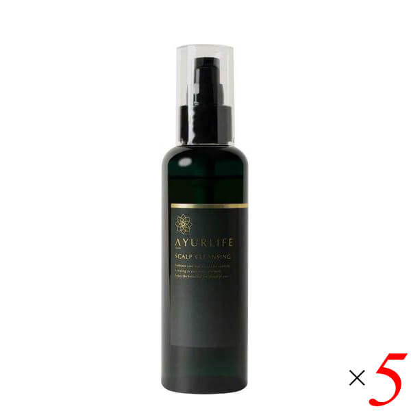 【ポイント最大+7%】超超祭！生活の木 アーユルライフ スカルプクレンジング 150ml 5本セット 頭皮 洗浄