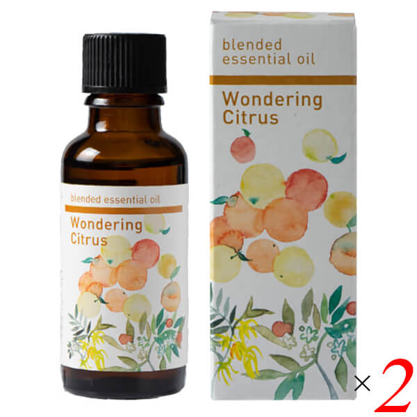 生活の木 ブレンド精油 30ml 2本セット ワンダリングシトラス アロマオイル エッセンシャルオイル ハーブの通販は