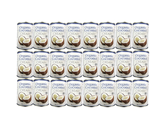 【当店最大16%+日曜5%】〜6/15(月)9:59！ココナッツクリーム ココナッツミルク 乳製品 豆乳 アレルギー 有機ココナッツクリーム 400ml ２４個セ_5