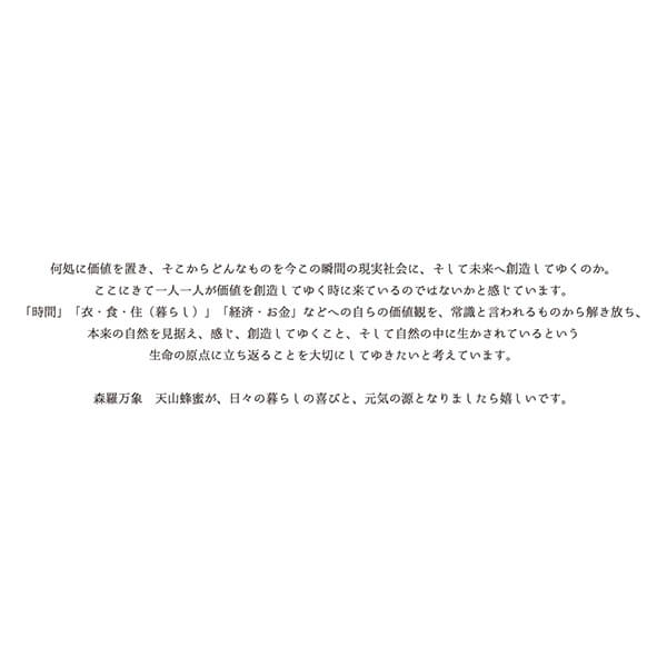 はちみつ ハチミツ ハニー 森羅万象 天山蜂蜜 600g 2個セット 送料無料_3