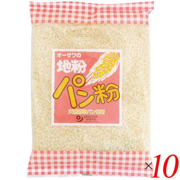 パン粉 無添加 国産 オーサワの地粉パン粉 150g 10個セット 送料無料の通販は 4,798円