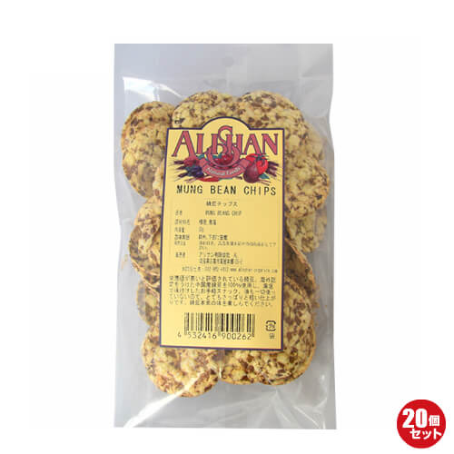緑豆 有機 ムング豆 アリサン 有機ムング豆チップス 50g 20袋セットの通販は 6,530円