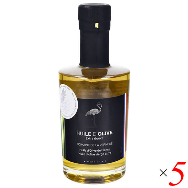 ヴェルネード エキストラドゥース オリーブオイル200ml 5本セット 無添加 ミシュラン 高級の通販は
