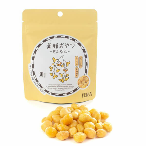 薬膳おやつ ぎんなん 30g 20個セット ブラウンシュガーファースト ヘルシー おやつ おつまみ_3