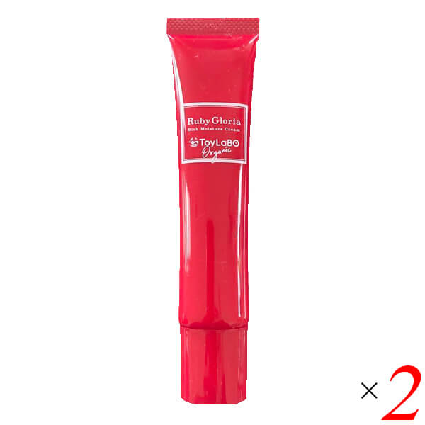 ToyLaBO トイラボ オーガニック リッチモイスチュアクリーム 40ml 2本セット アイクリーム 幹細胞 保湿 送料無料の通販は