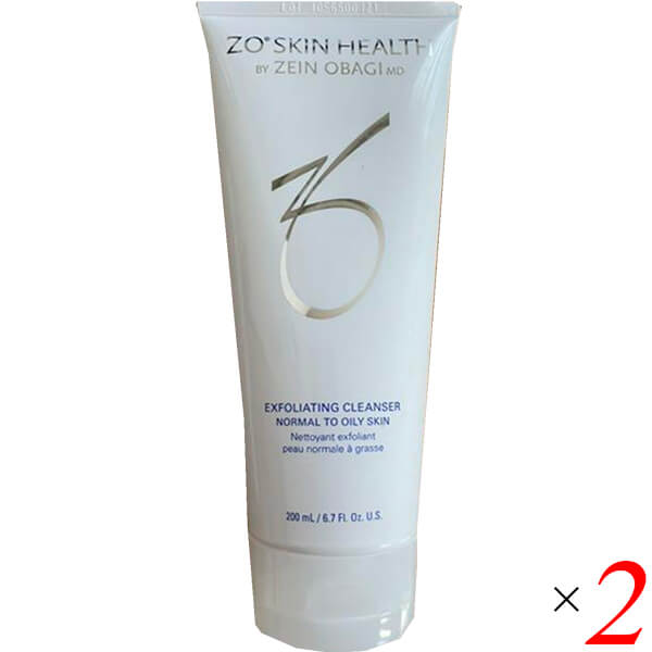 ゼオスキン エクスフォリエーティングクレンザー 200ml 2本セット 洗顔 スクラブ ボディ 送料無料