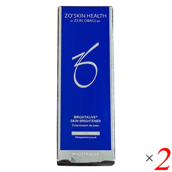 【3/9(月)9:59迄！最大12％+5%還元！】ゼオスキンヘルス ブライタライブ 50ml 2本セット 美容液 オールスキン ブライト 透明感