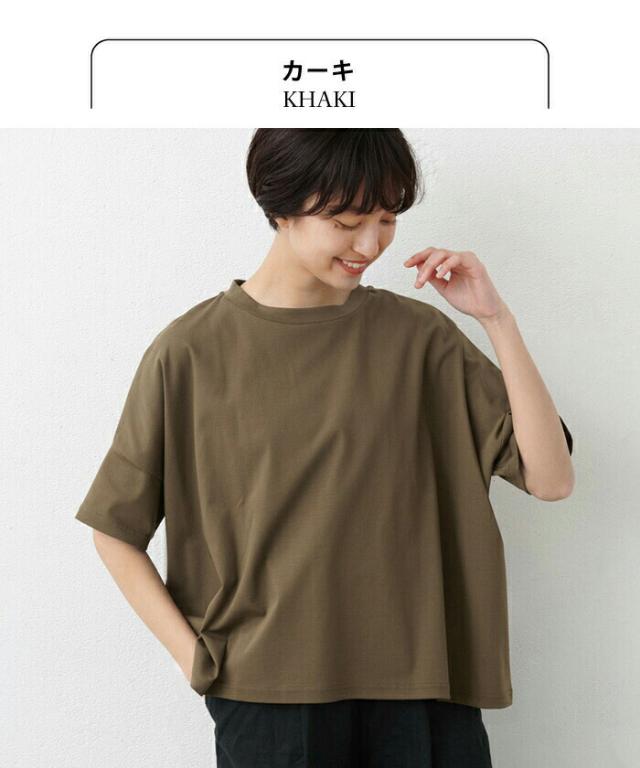 レディース   ビック シャツ  春トレンド コットン シャツ  ビックシルエット 上質COTTON100%  シャツ BASIC 素肌に気持ちの良い[２色展開] LILL tシャツ サイドスリットコットンポンチビッグシルエット5分
