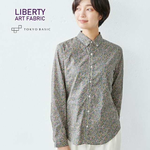 入庫24 LIBERTY リバティ 花柄 ブラウス シャツ カットソー トップス トップス