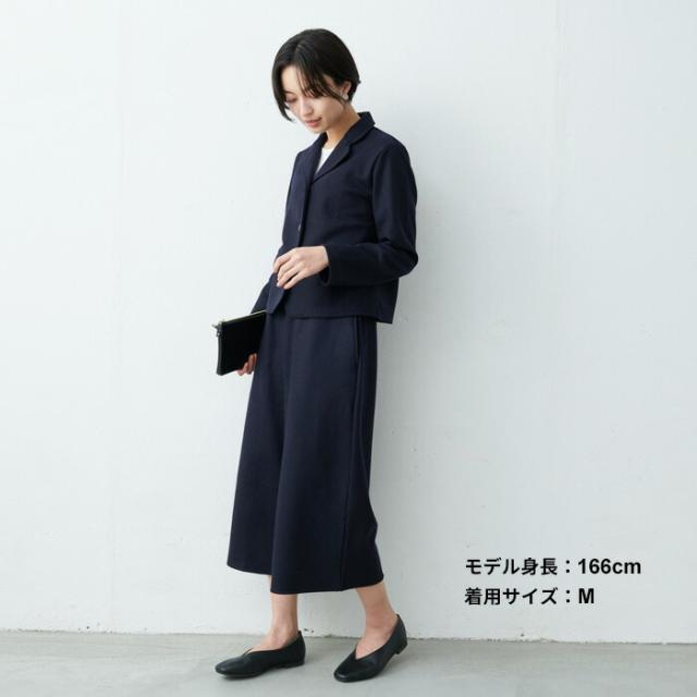 圧縮ウール100％ 三つボタン ジャケット + ガウチョパンツ 2点セット 日本製 / 卒業式 セットアップ 40代 入学式 ママスーツ スーツ レディース フォーマル 礼服 法事 結婚式 冠婚葬祭 七五三 母 ママ ママスーツ ストレッチ 暖かい M Lの通販は