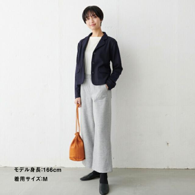 圧縮ウール100％ 三つボタン ジャケット + ガウチョパンツ 2点セット 日本製 / 卒業式 セットアップ 40代 入学式 ママスーツ スーツ レディース フォーマル 礼服 法事 結婚式 冠婚葬祭 七五三 母 ママ ママスーツ ストレッチ 暖かい M Lの通販は